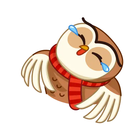 Polar owl- Sticker