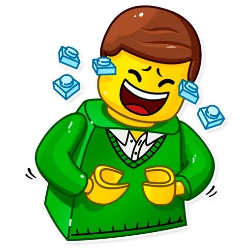 Lego is Awesome!- Sticker