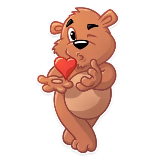 Cute bear - Sticker 2