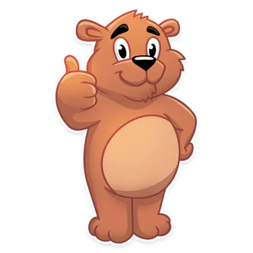 Cute bear - Sticker 3