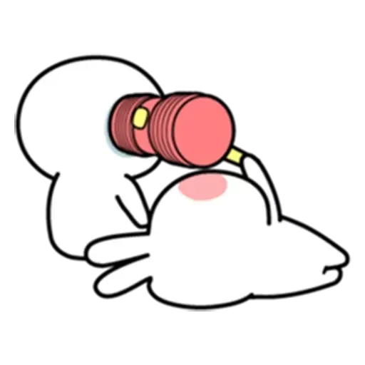 Spoiled rabbit from tg2 - Sticker 2