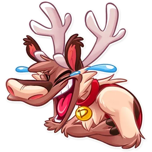Reindeer Party - Sticker 5