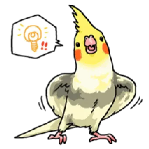 鸚鵡 - Sticker 2