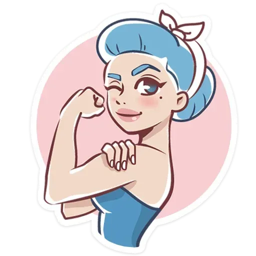 Girl Power- Sticker