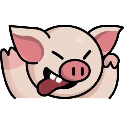 Lin pig - Sticker 2