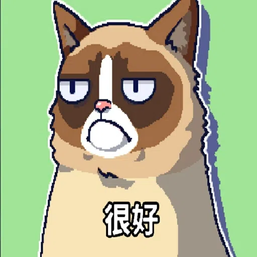 grumpy cat - Sticker