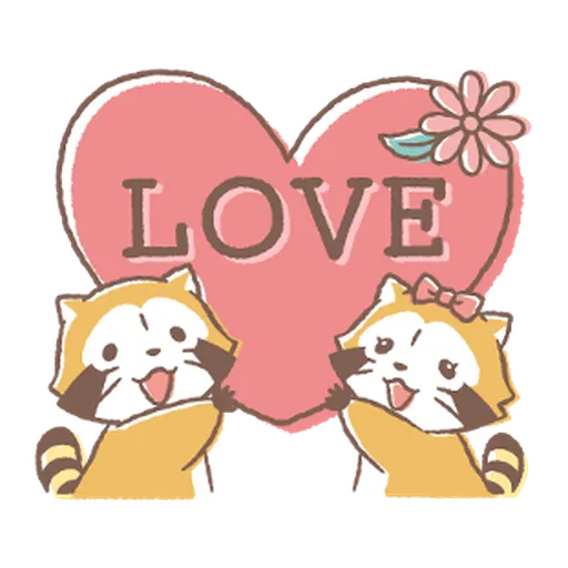Rascal and Lily: Cordial Couple #2 - Sticker 4