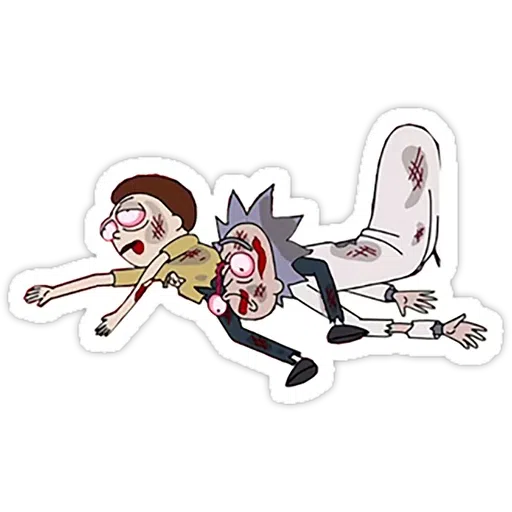 Rick & Morty 4 - Sticker 5