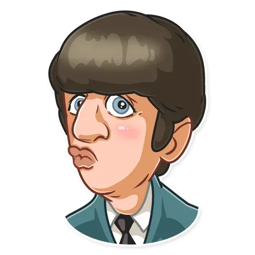 The Beatles - Sticker 4
