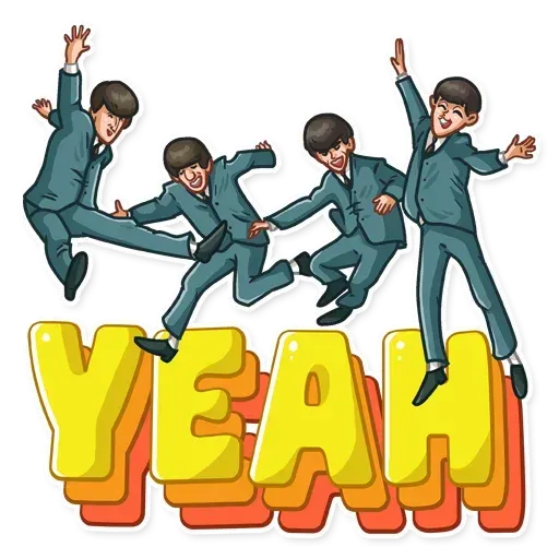 The Beatles - Sticker 8