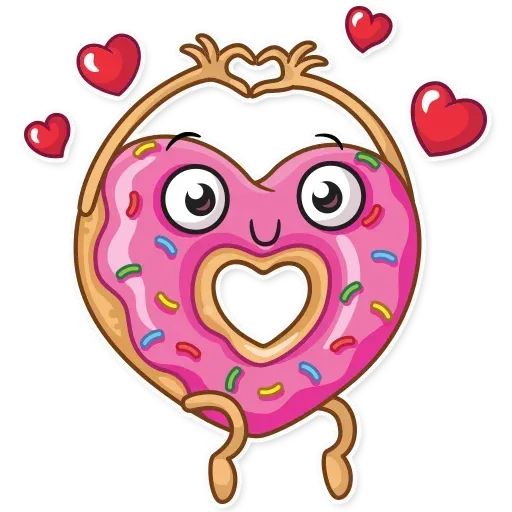 Donut and Coffe - Sticker 8