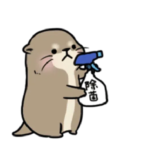 Otter’s otter vs virus - Sticker 6