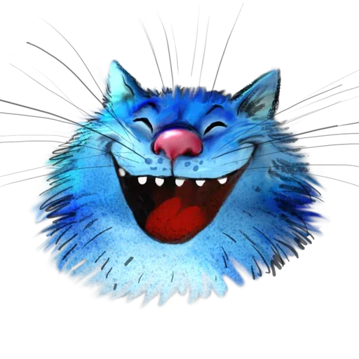 Blue cat - Sticker 3