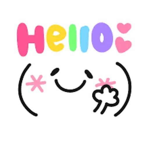Kawaii Emoji- Sticker