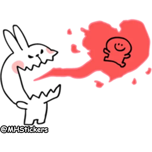 Spoiled rabbit 2 - Sticker 1
