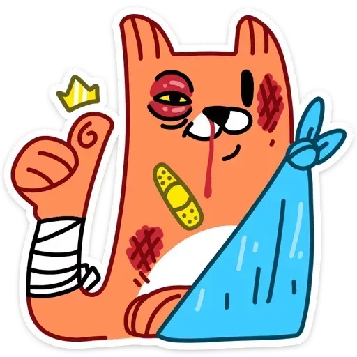 Crazy Fox - Sticker 3
