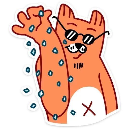 Crazy Fox - Sticker 7