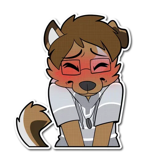 Dusty furry - Sticker 4