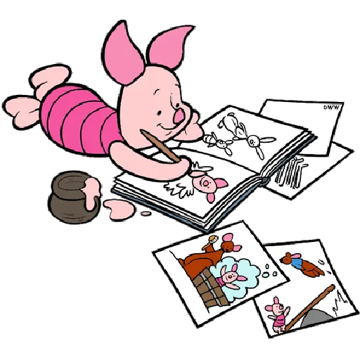 Ursinho Pooh e Piglet - Sticker 3