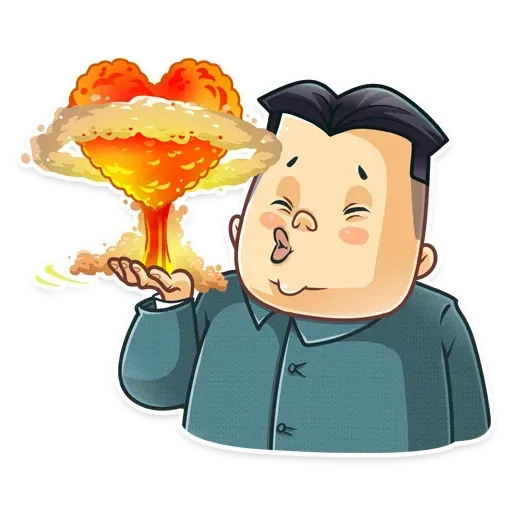 Kim Jong-un- Sticker