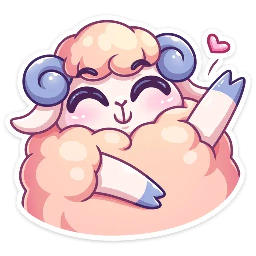 Oh sheep- Sticker